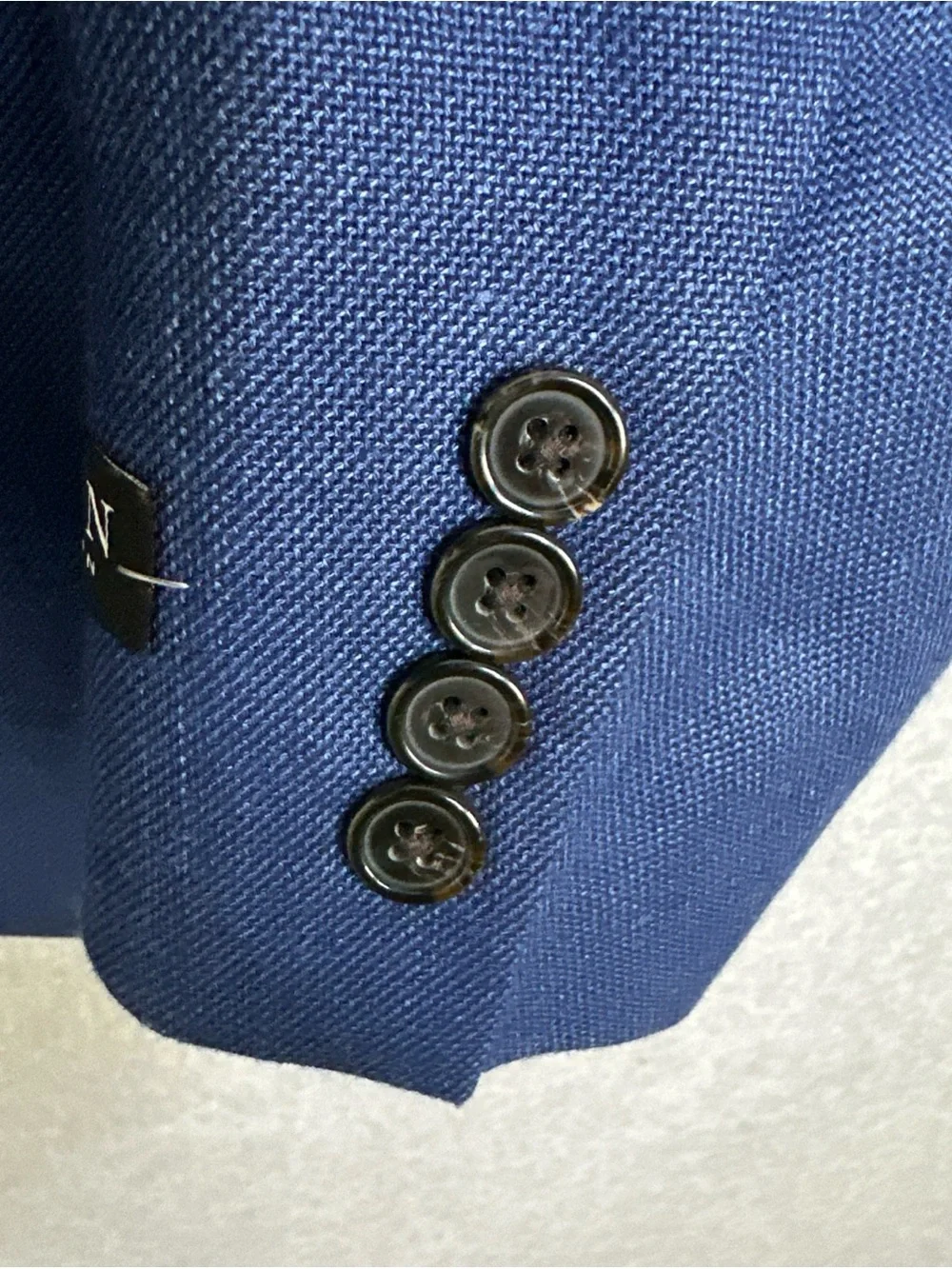 Lauren Ralph Lauren 54L Mens Blue Blazer Sport Coat Classic Fit Ultra Flex